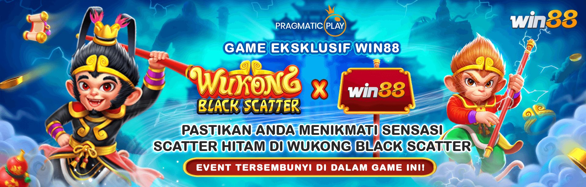 Game Ekslusif WIN88 : Wukong Black Scatter!
